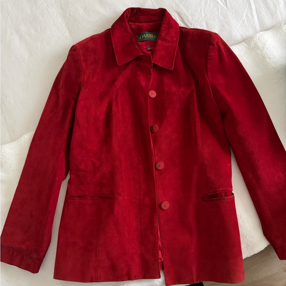 Danier Women's Bold Red Blazer